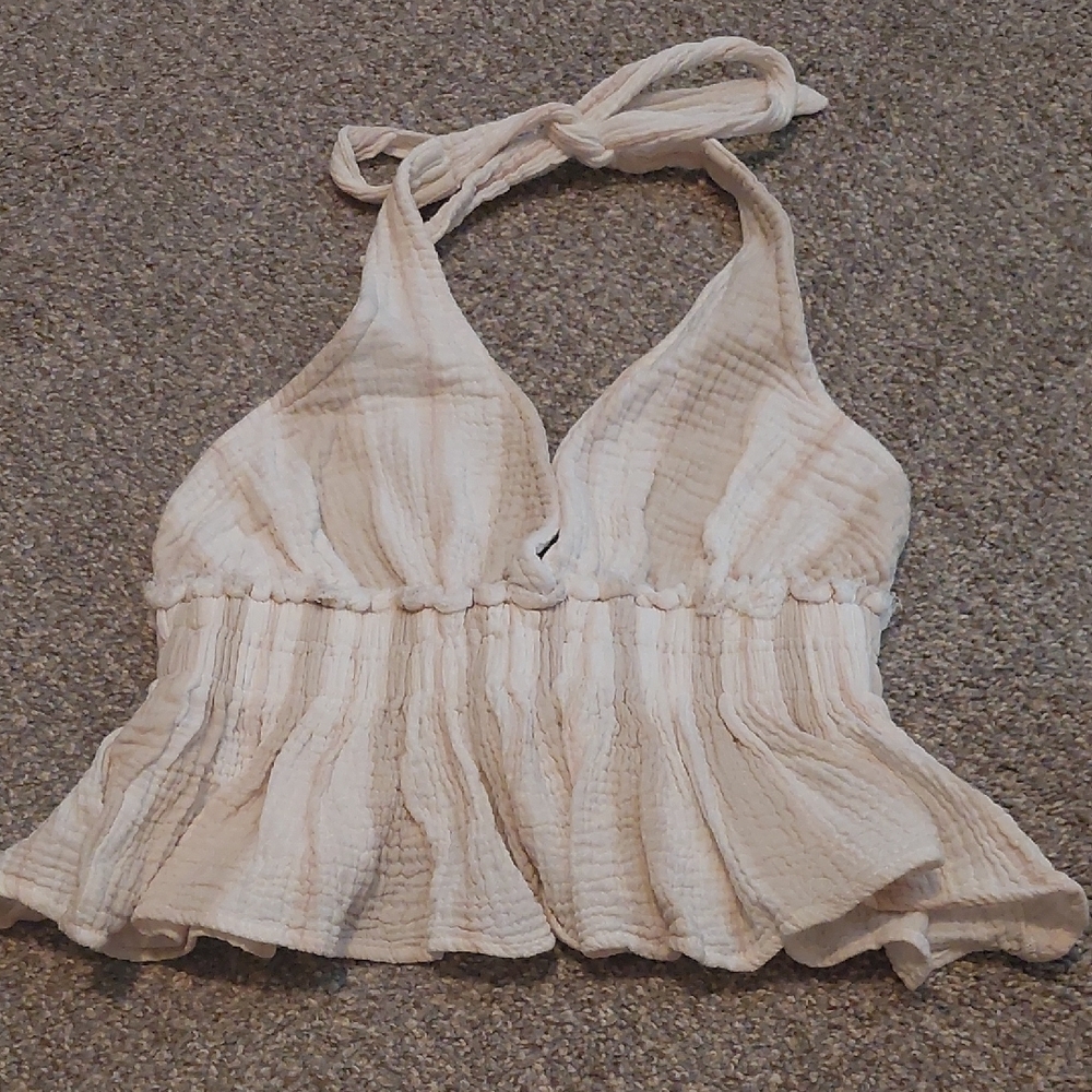 Ocean Drive Halter Crop Top